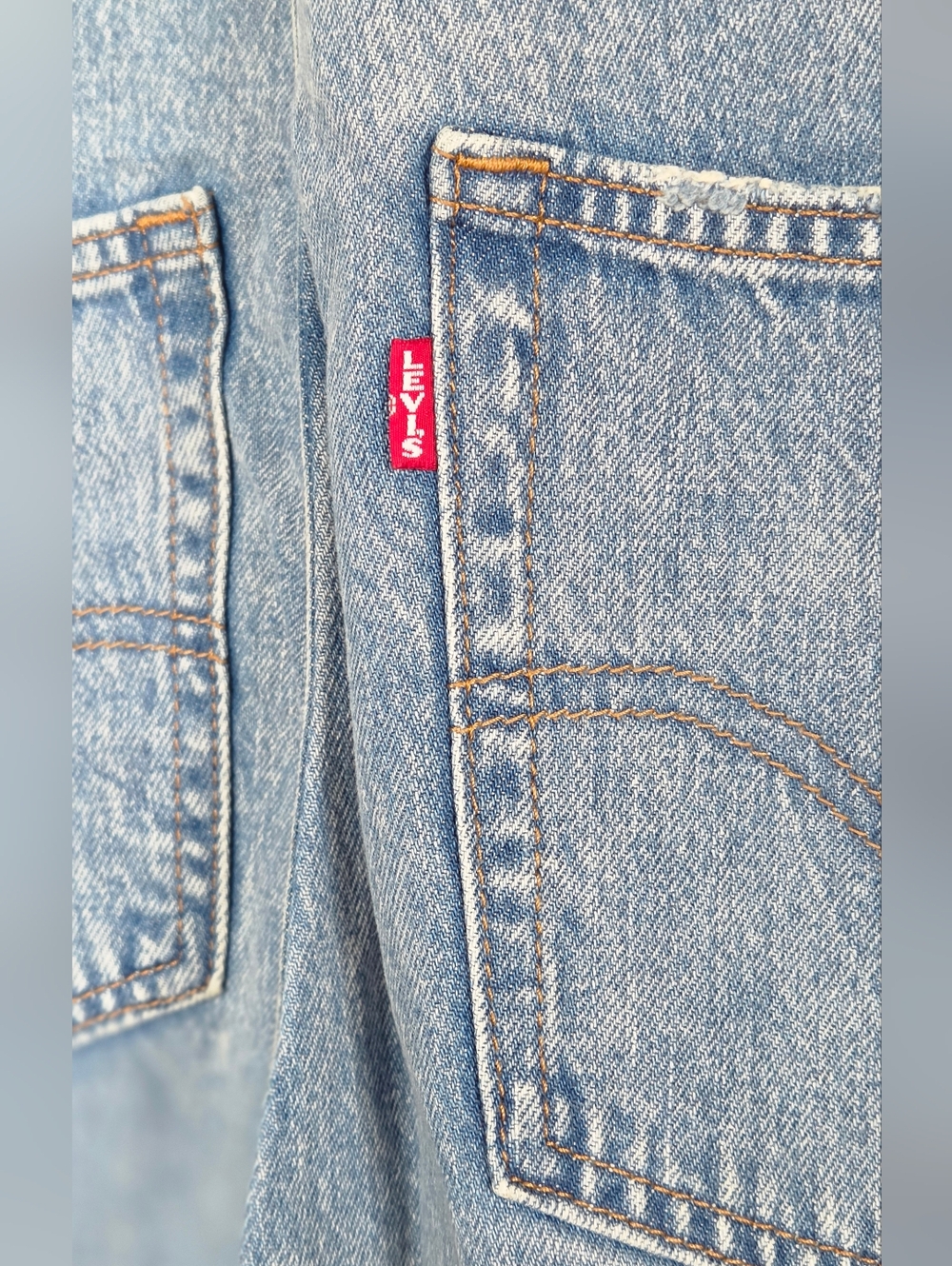 Levi's Womens Classic Denim Overalls - Picture 6 of 7